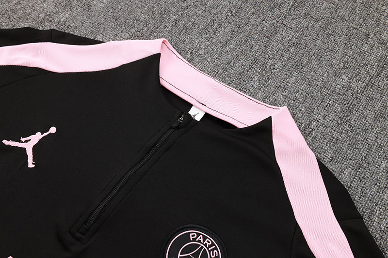 Brand New PSG Tracksuit Black Pink Mens And Kids