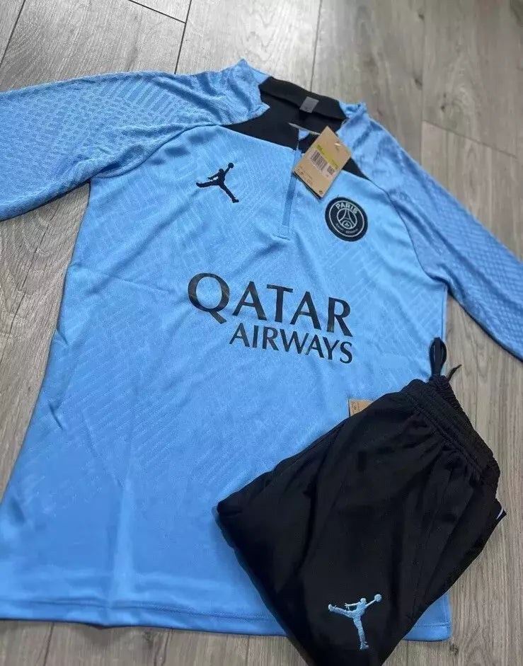 Brand New PSG Tracksuit Blue Black Mens And Kids