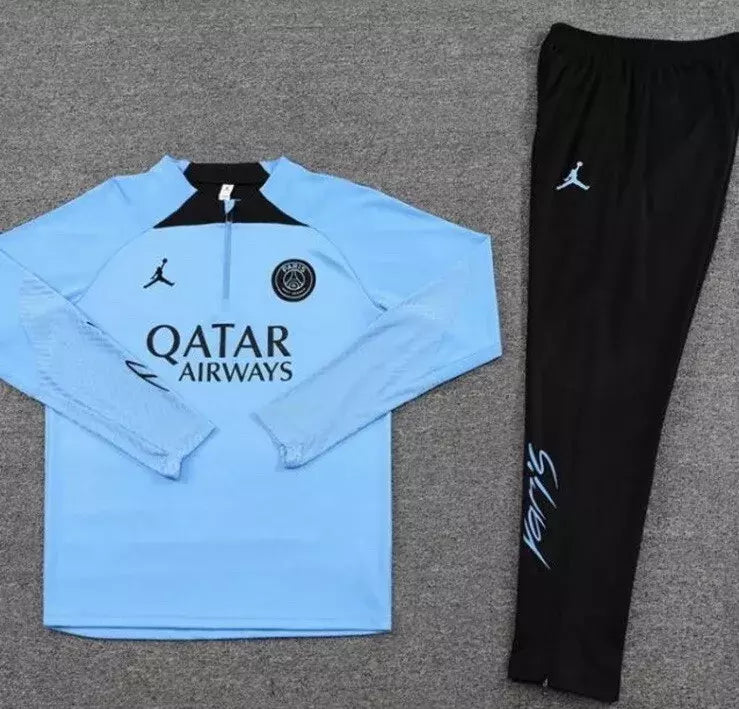 Brand New PSG Tracksuit Blue Black Mens And Kids